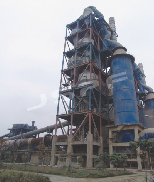 2500TPD cement production line built by Pengfei Group for Vietnam Kaisa Cement Plant